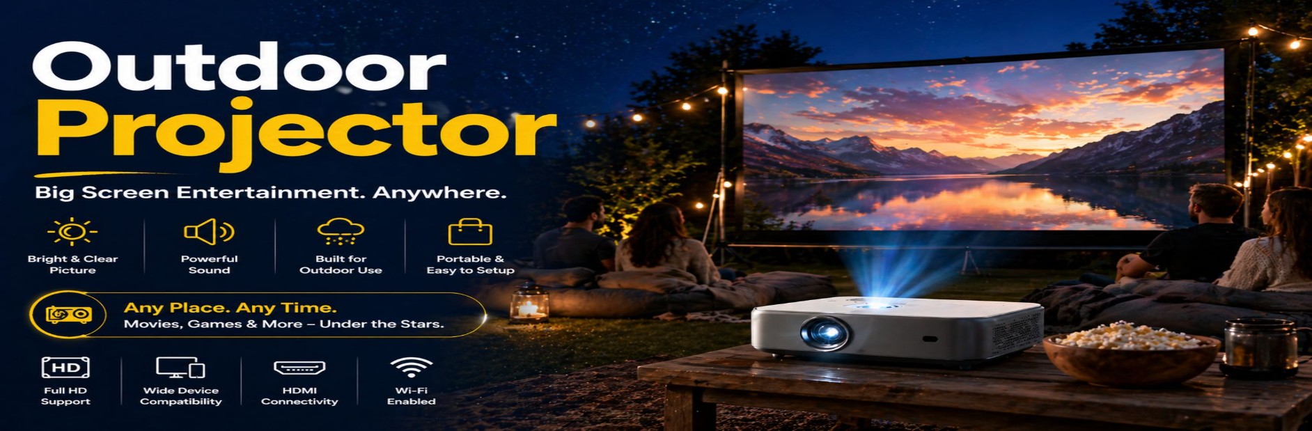Best Outdoor Projector Guide for Clear Viewing in Open Spaces
